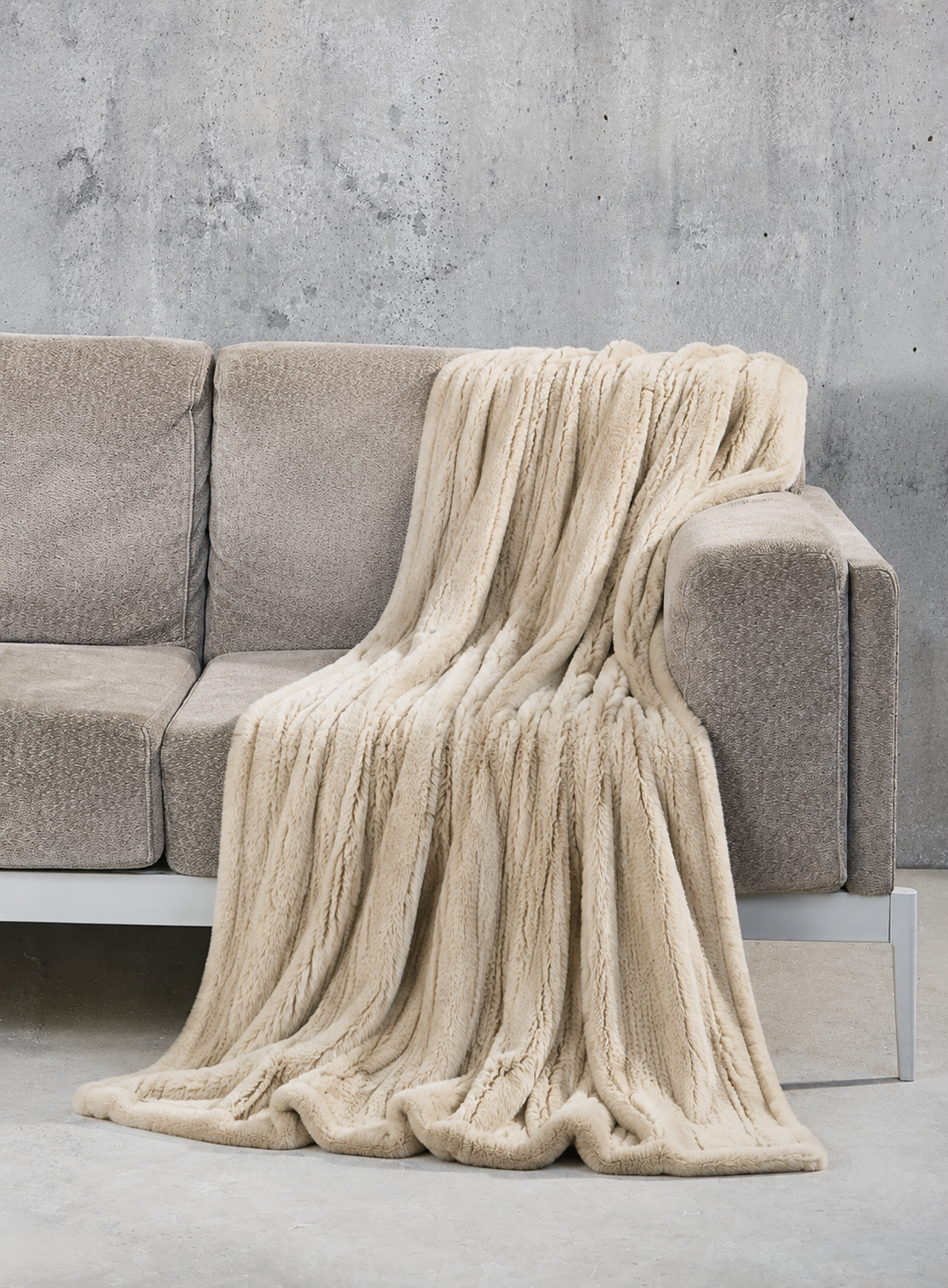 Standard Rex Kaninchendecke beige