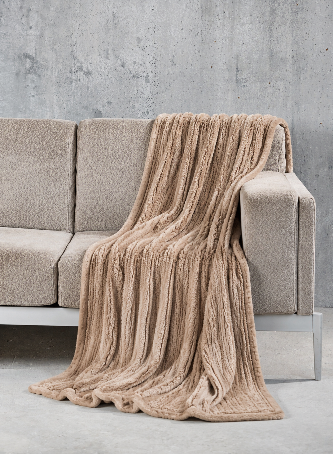 Standard Rex Kaninchendecke beige