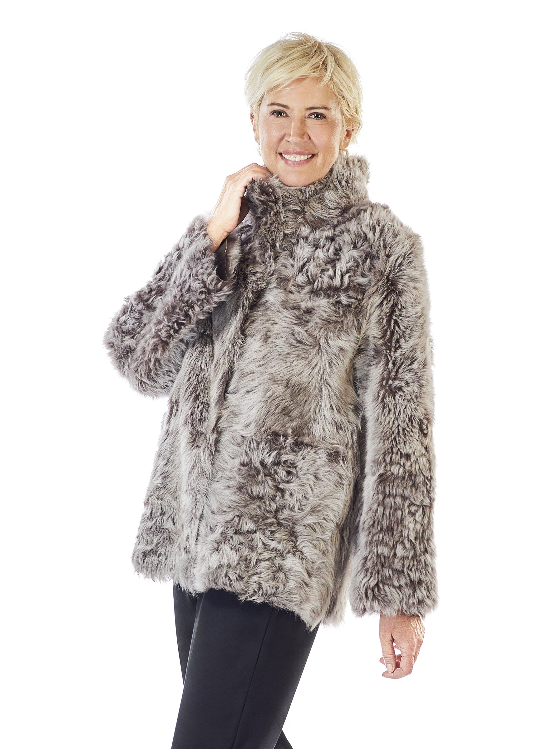Toskanalamm Wendejacke taupe Steven-K