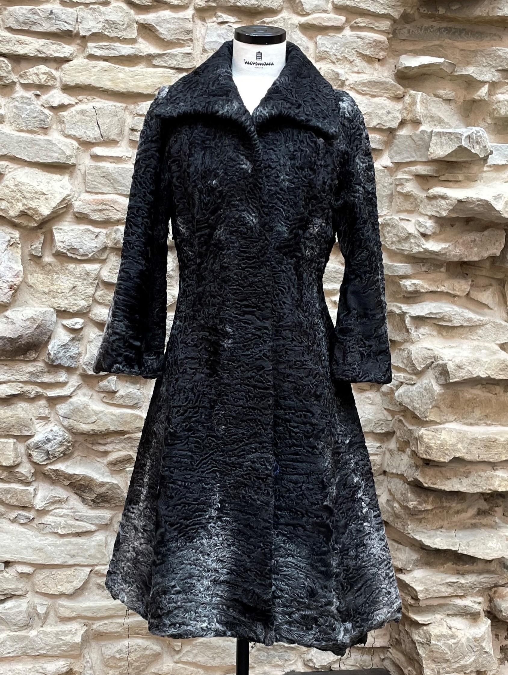 Persianer Wendejacke mit Lederseite