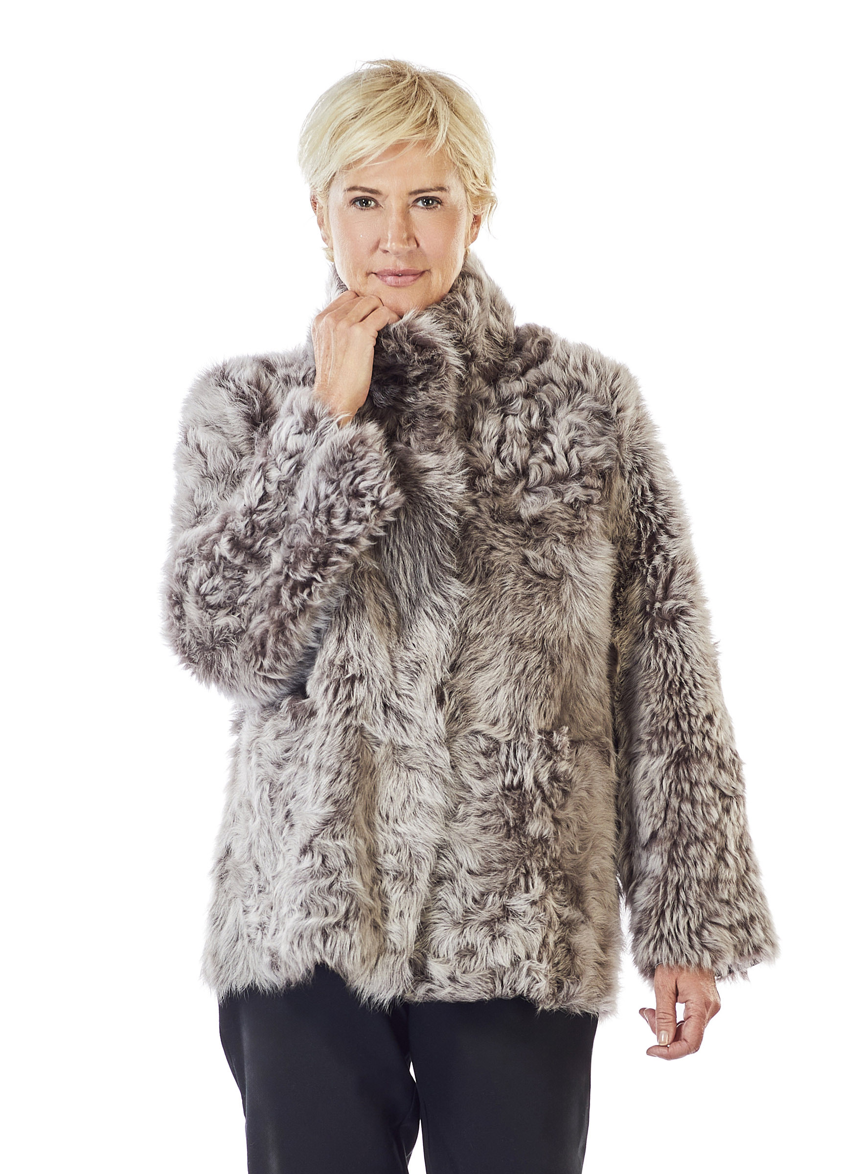Toskanalamm Wendejacke taupe Steven-K