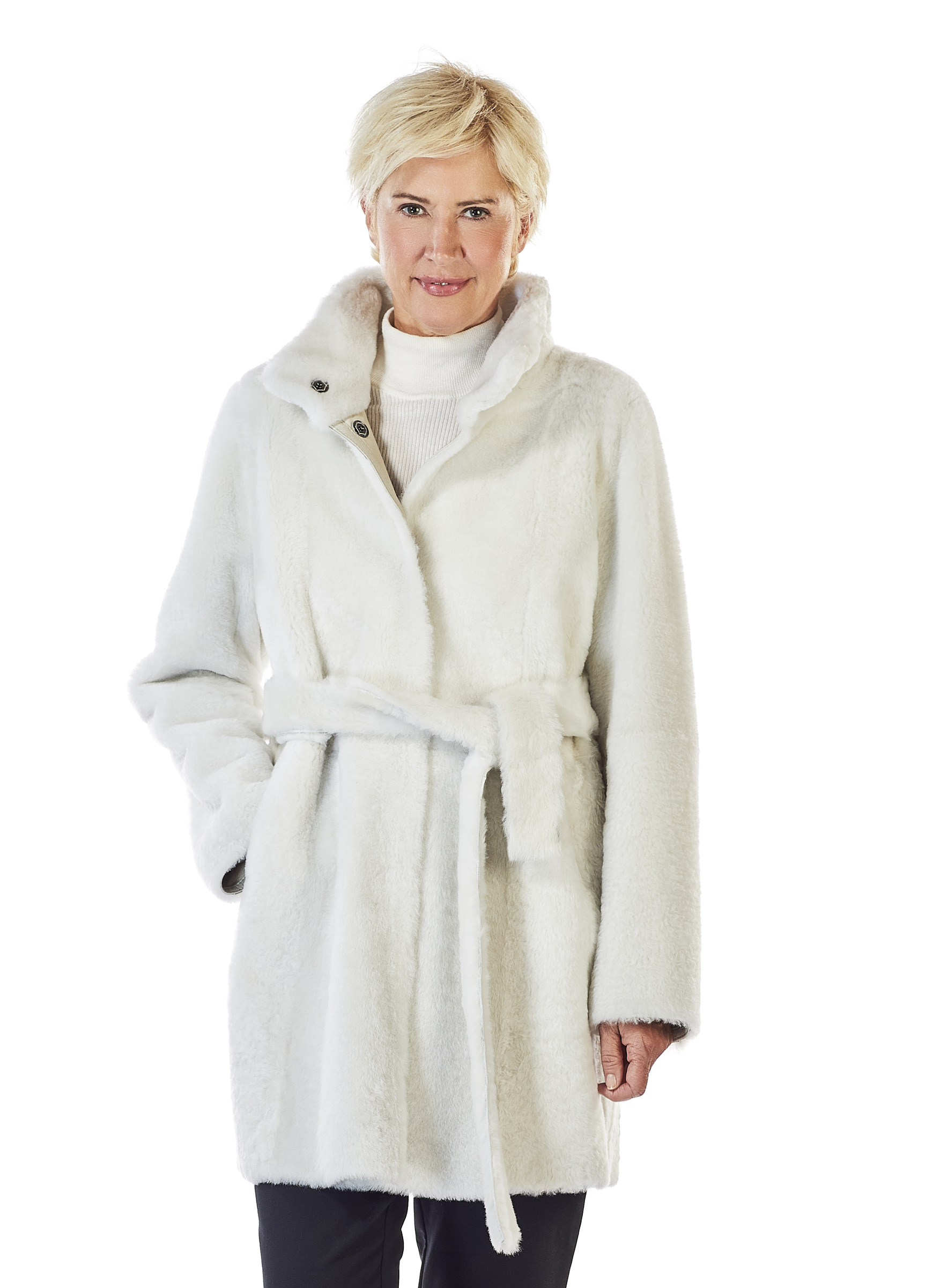 Leichte Lammfell-Wendejacke von Werner Christ