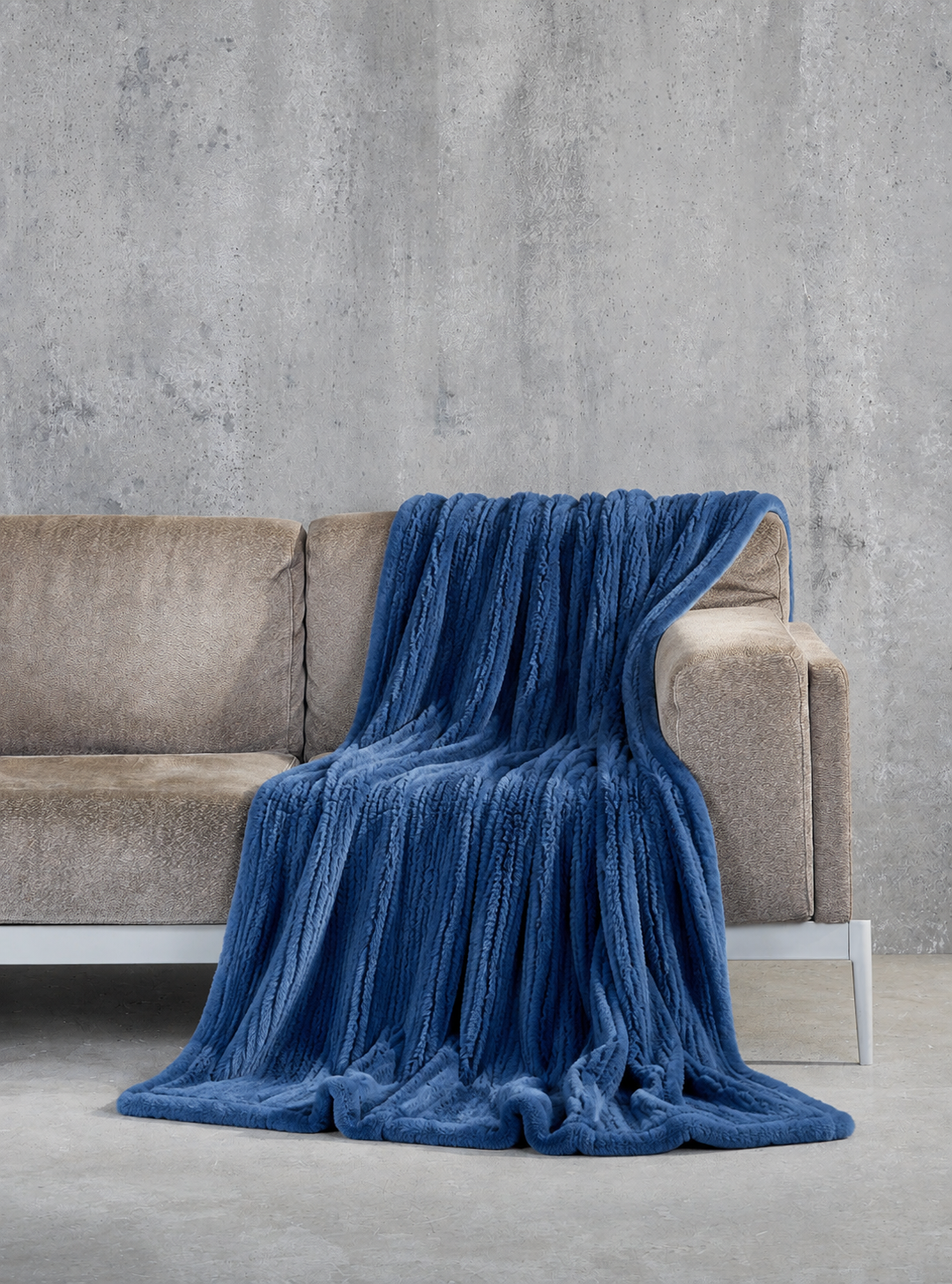 Standard Rex Kaninchendecke blau