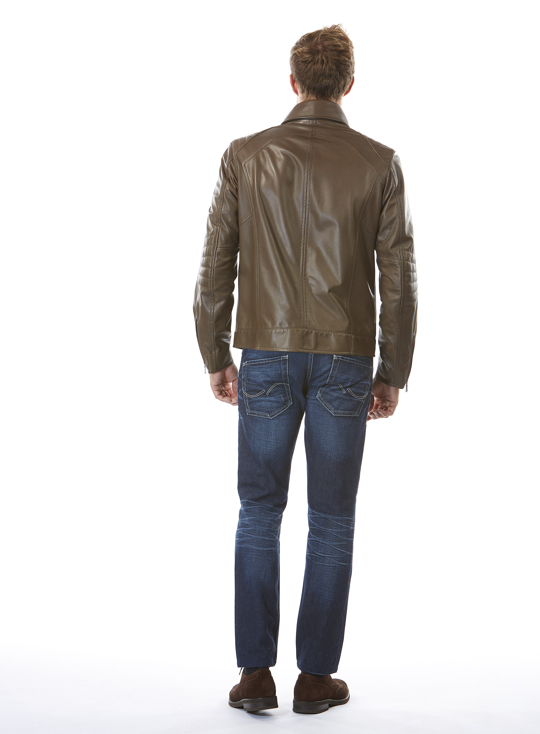 Lammnappa Jacke Sao Paulo mud Heinz Bauer