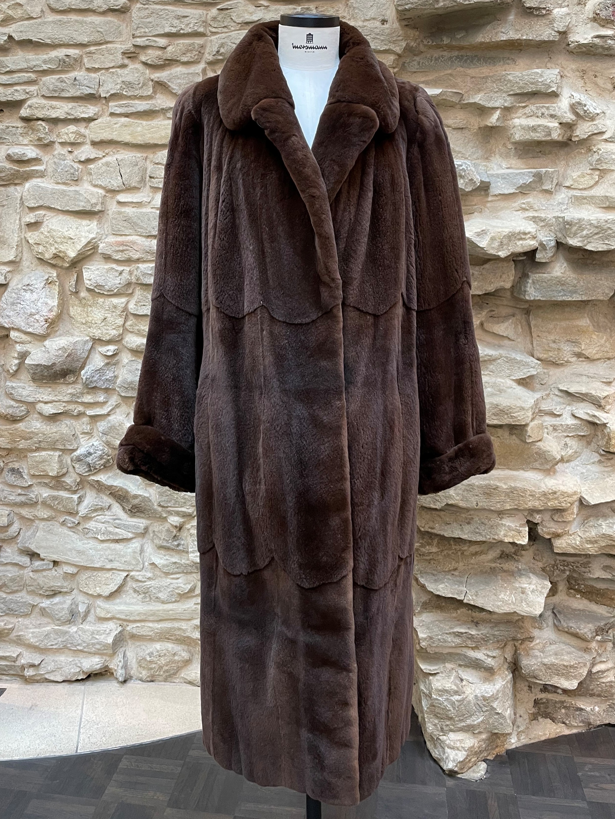 Umarbeitung zu einem Damenparka mit Pelz