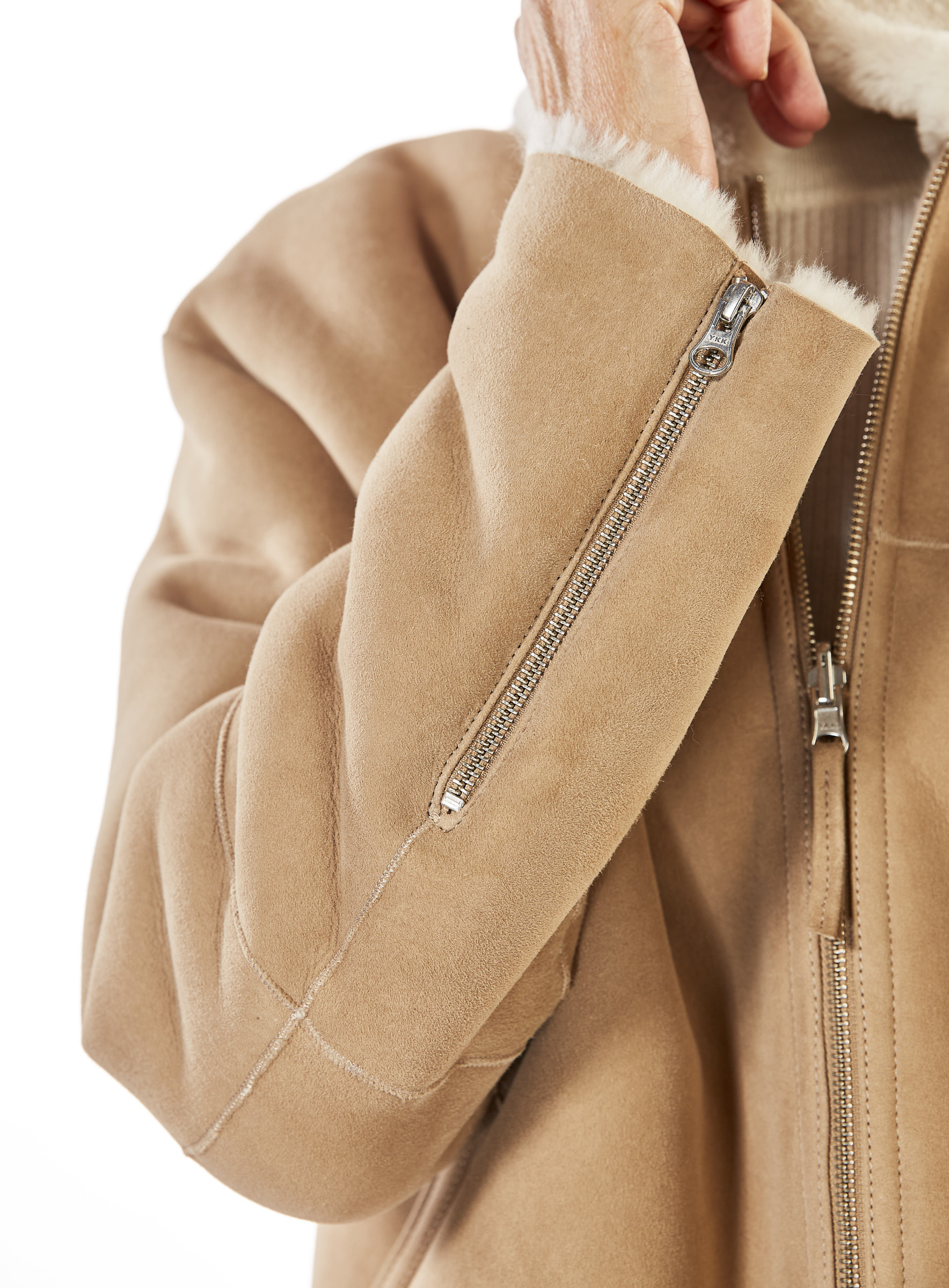 Sportliche Kurzjacke aus Lammfell