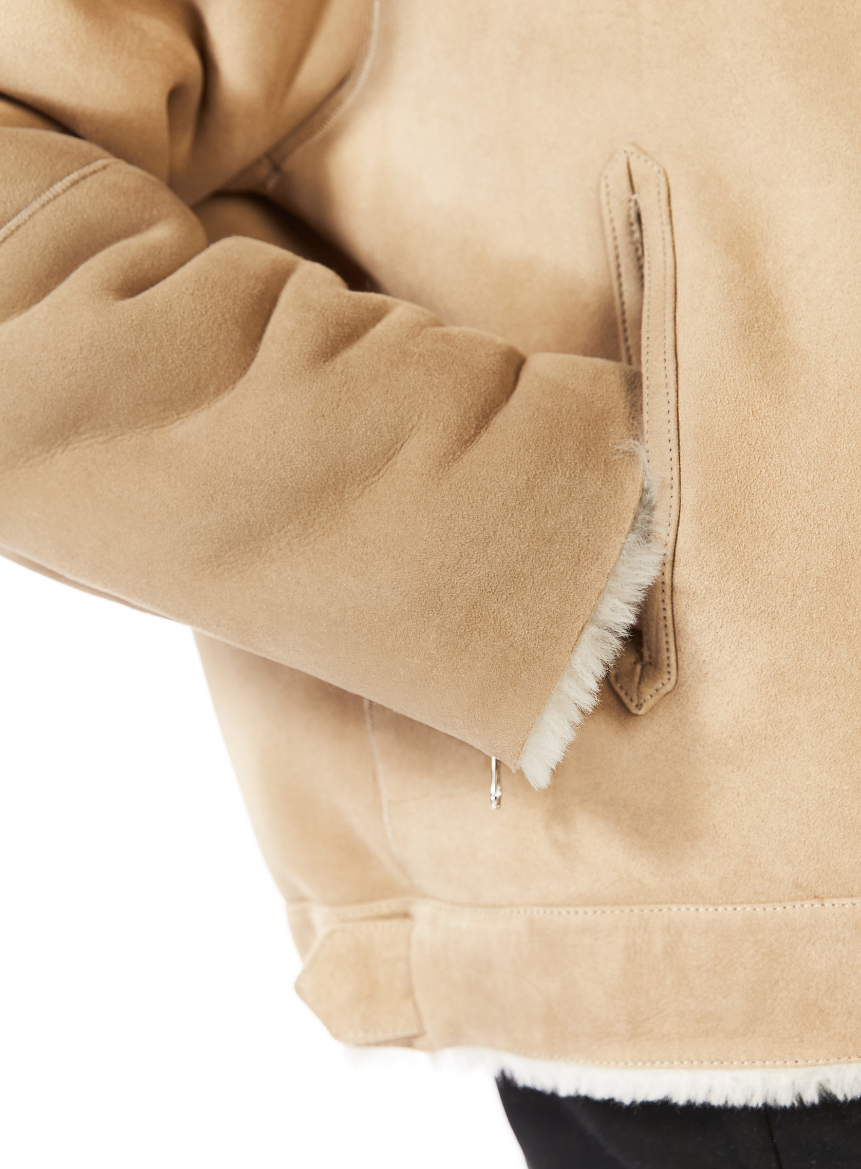 Sportliche Kurzjacke aus Lammfell
