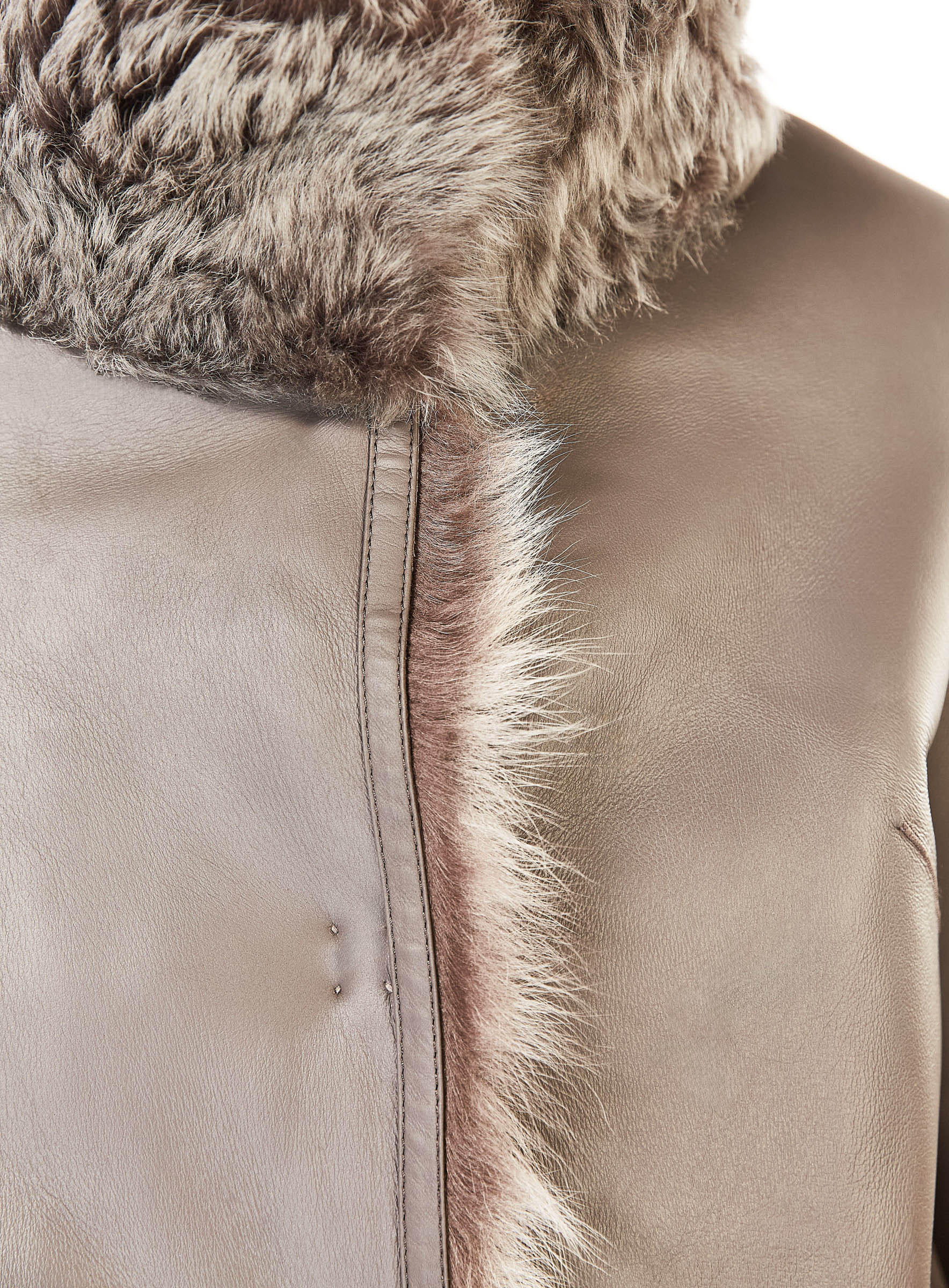 Toskanalamm Wendejacke taupe Steven-K