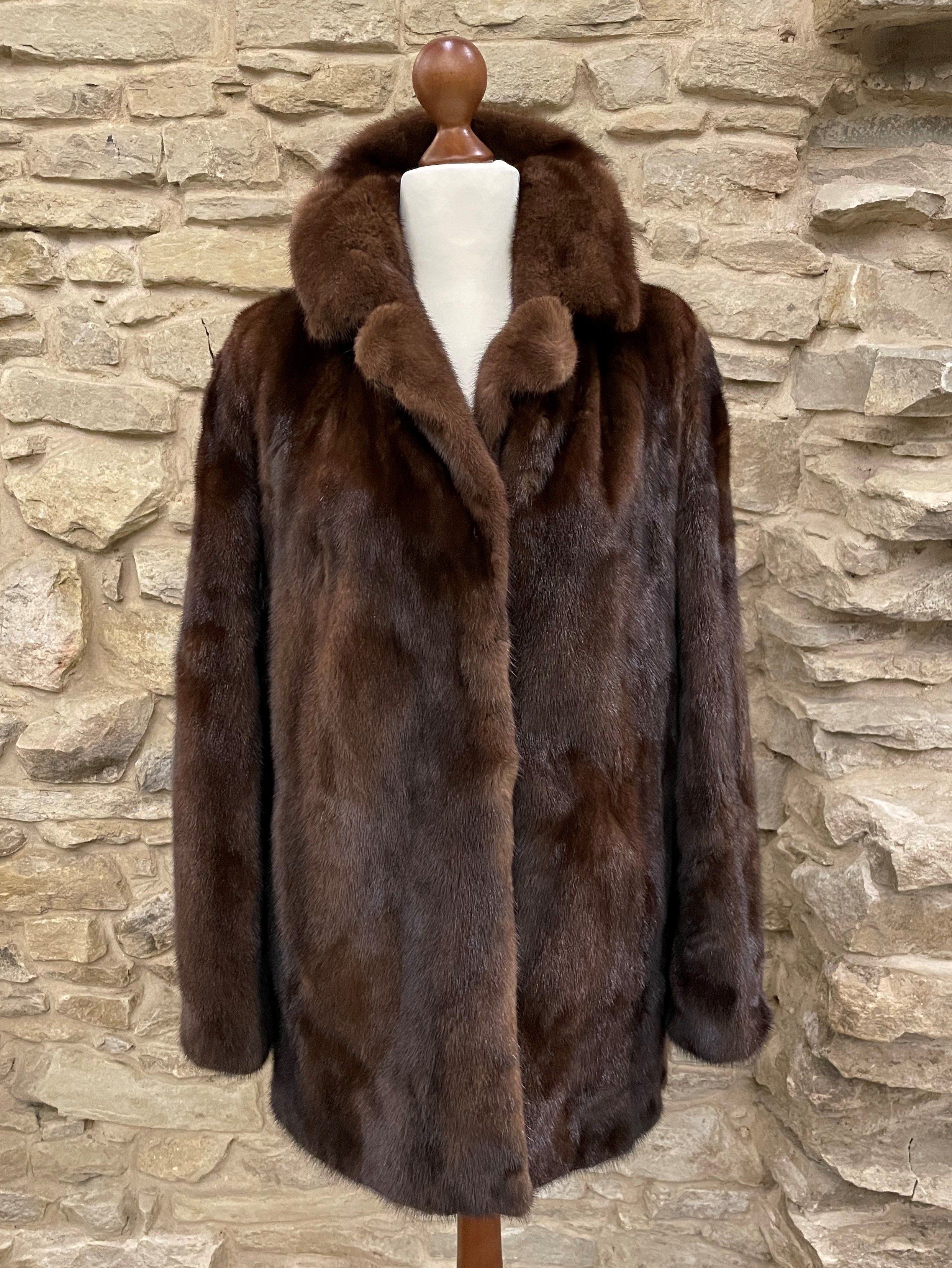 Herrenparka Nerzgefüttert