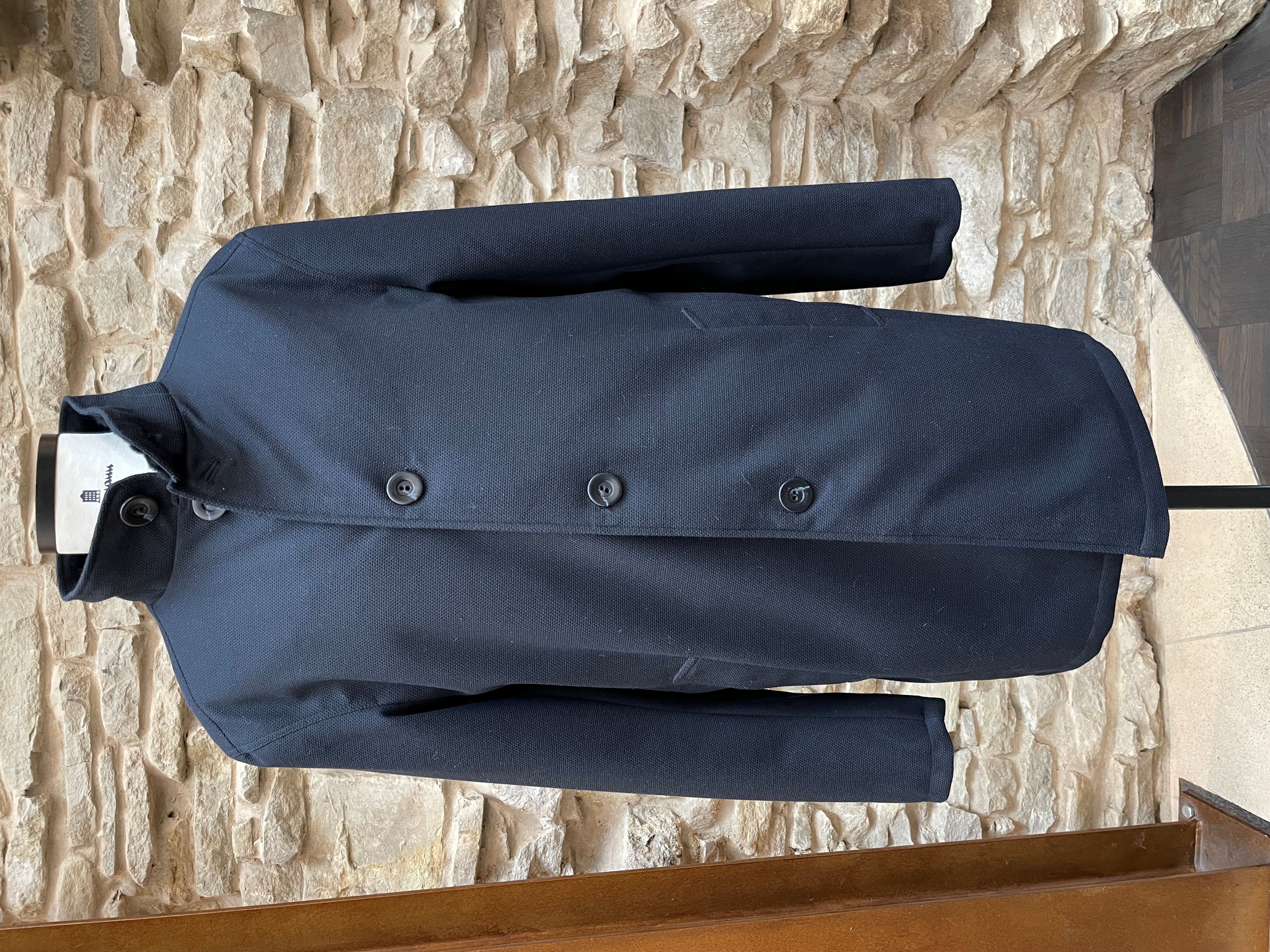 Umarbeitung eines Samtwiesel Mantels in einen Herren Kurzmantel