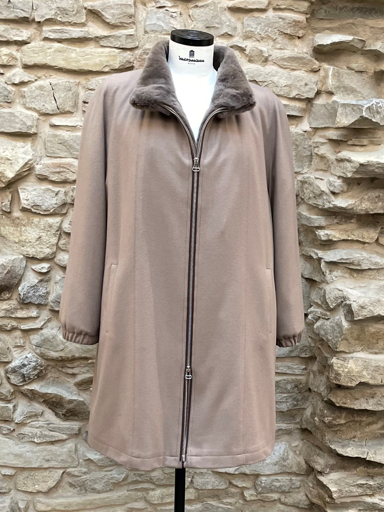 Cashmere Jacke mit Nerz